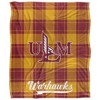 University Of Louisiana Monroe Campus Plaid Spirit Silky Touch Super Soft Throw Blanket 50x60 - 2 of 4