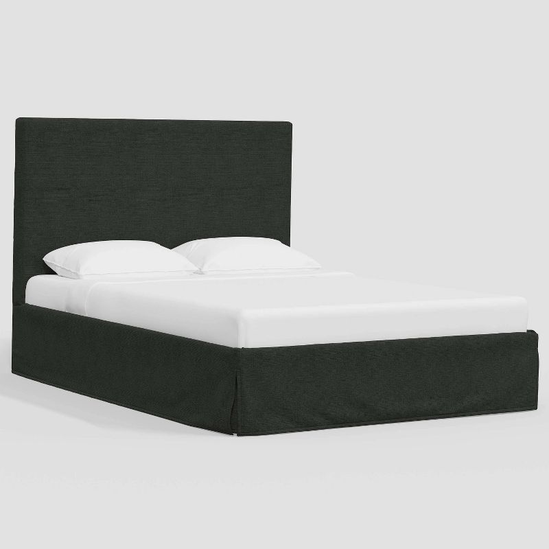 Kelly Slipcover Bed in Linen - Threshold™, 3 of 7