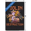 Trends International Minecraft: Legends - Piglin Destruction Unframed Wall Poster Prints - 3 of 4