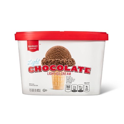 Chocolate Light Ice Cream - 48oz - Market Pantry™