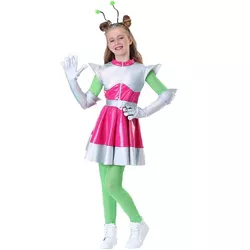HalloweenCostumes.com X Large Girl Outer Space Cutie Costume for Girls, Pink