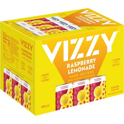 Vizzy Raspberry Lemonade - 12pk/12 fl oz Cans