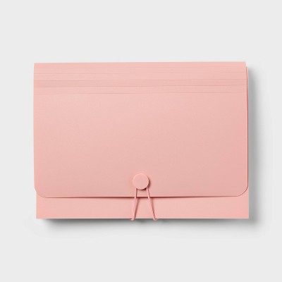 13 Pocket Expanding File Folder Letter Size Pink - up&up™