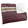 Texas State University Primary Logo Stripes Silky 50x60 Blanket, 1 Sided 50x60 - 3 of 4