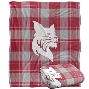Bates College Campus Plaid Spirit Silky Touch Super Soft Throw Blanket 50x60 - 1 of 4