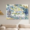 Art Remedy Golden Henri Edmond Cross - Garden at Saint Clair Impresionism Landscape Wall Art, 54" x 36", Gallery Wrapped - 2 of 4