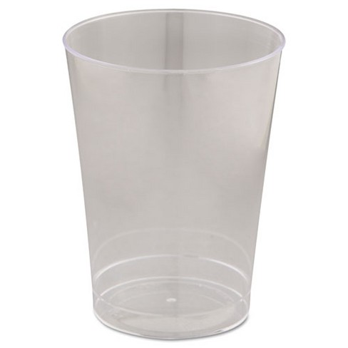 WNA Comet Plastic Tumblers, 10 oz, Clear, 25/Pack, 20 Packs/Carton - image 1 of 3