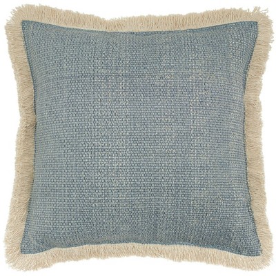 18"x18" Stonewash Square Throw Pillow Blue - Mina Victory