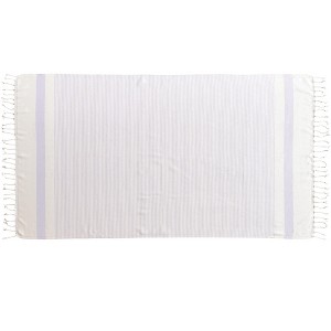 Kafthan Textile Cotton Single Pier Bath and Beach Towel - 1 of 2