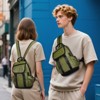 Unique Bargains Lightweight Waterpoof Convertible Sling Bag with USB Charge Port - 4 of 4