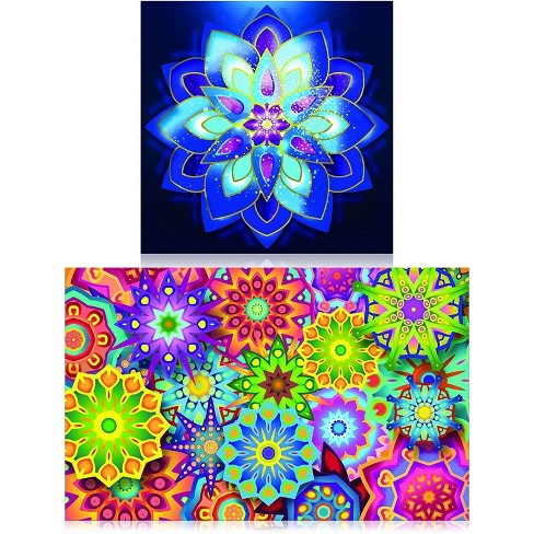 Diy 5d Diamond Painting Kits For Adults Kids Beginners Full Drill Diamond  Art Flower Spectrum Butterfly Paint 12x16inch