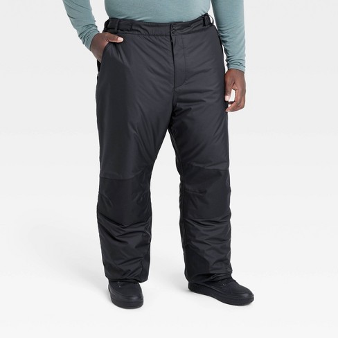 Men's Big Snow Pants - All In Motion™ Black 3xl : Target