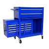 Belatt Tool Box, Tool Storage Cabinet with Drawers and Wheels for Garage and Workshop, Blue Steel Storage Cabinet - 4 of 4