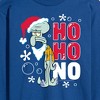 Men's - SpongeBob SquarePants - Ho Ho No Long Sleeve Graphic T-Shirt - 2 of 4