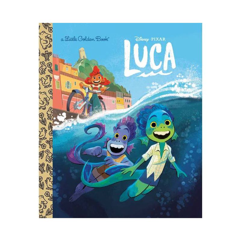 Disney/Pixar Luca Little Golden Book (Disney/Pixar Luca) - by  Golden Books (Hardcover), 1 of 2