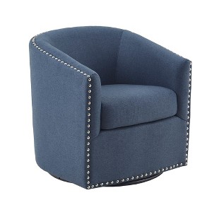 NicBex Swivel Accent Chair,Upholstered Swivel Living Room Chairs with Mid-Height Backrest,Modern Arm Chair,Accent Chairs for Living Room - 1 of 4