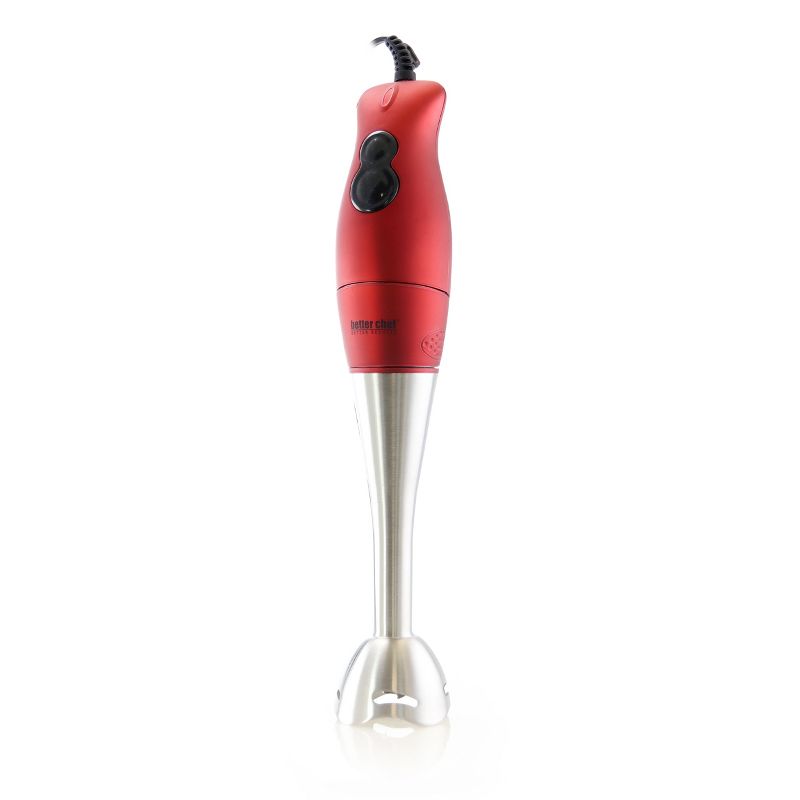 Better Chef DualPro Handheld Immersion Blender / Hand Mixer in Red, 1 of 5