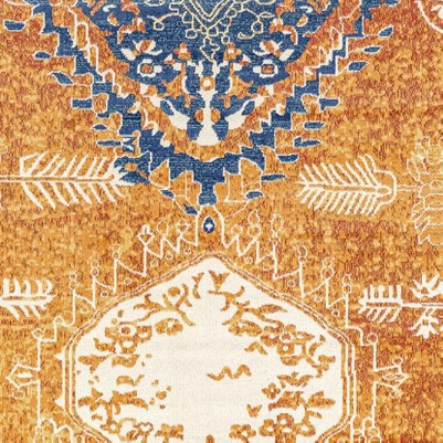 ivory, navy, light slate, rust, mustard