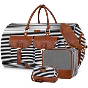 Generic Garment Duffle Bag for Travel - Convertible Carry on Garment Duffel Travel Bag for Women Large Weekender Bag - 1 of 4