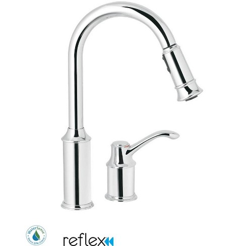 Moen 7590 Aberdeen Single Handle Pulldown Spray Kitchen Faucet