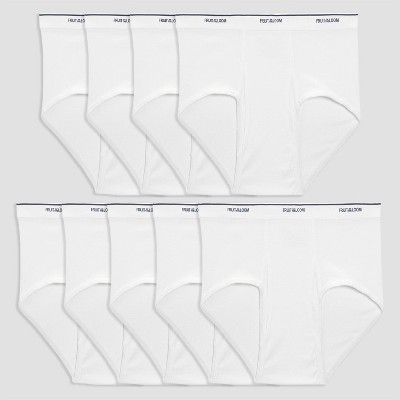 Fruit of the Loom Men's Classic Briefs - White S