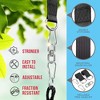 SereneLife Kids Fun Tent Rope Swing Kit - Indoor/Outdoor, Water-Resistant, 40" Saucer Seat, SLSWNG352 - 2 of 4