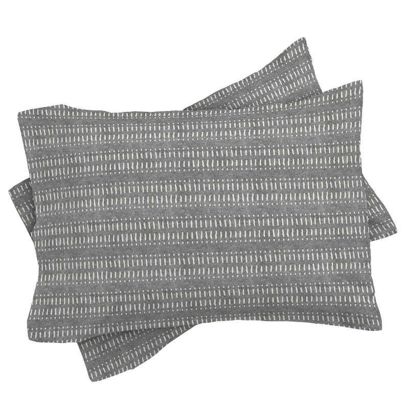 Little Arrow Design Co Dash Dot Stripes Comforter Set - Deny Designs, 4 of 8
