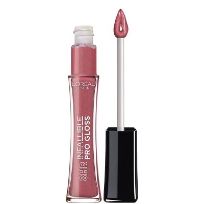 L'Oreal Paris Infallible 8HR Pro Lip Gloss with Hydrating Finish - 505 Modern Mauve - 0.21 fl oz