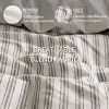 NicBex 3 PCS Sheet Set,Stripe Design Duvet Cover Set with 1 Duvet and 2 Shams,Bedding Sets for Women,Men,Kids,Teens,Machine Washable - 4 of 4