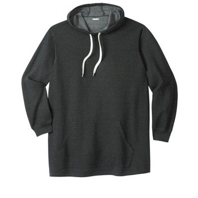 KingSize Men's Big & Tall Fleece Longer-Length Pullover Hoodie