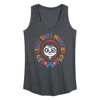 Women's - Coco - Seize Your Moment Graphic Racerback Tank