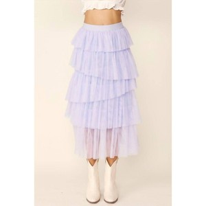 Women's Tiered Tulle Skirt - Idem Ditto S - 1 of 1