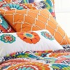 Serendipity - Orange Rope Decorative Pillow - Levtex Home - 2 of 3