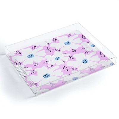 Rosebudstudio Be Happy Today Acrylic Tray - Deny Designs : Target