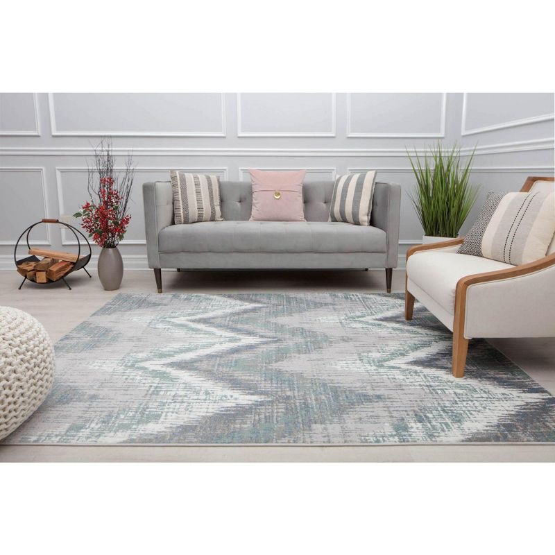 Rugs America Amabella Abstract Vintage Area Rug, 3 of 7