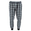 Ten West Apparel Men's Plaid Jogger and Crew Long Sleeve Pajama Set - 3 of 3