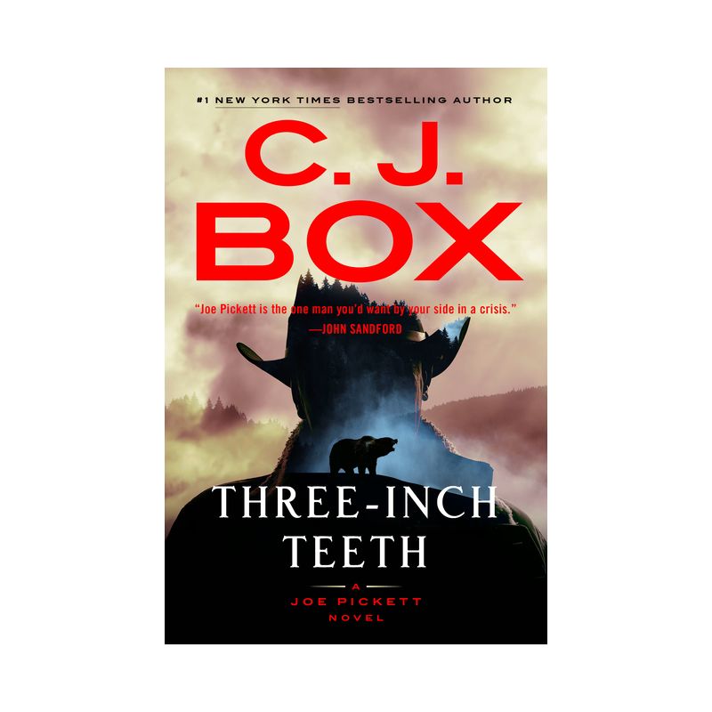 Three-Inch Teeth - (Joe Pickett Novel) by  C J Box (Hardcover), 1 of 2