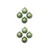 Northlight Pearl Glass Christmas Ball Ornaments - 3.25" (80mm) - Lime - 8ct - 2 of 4