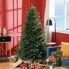 TopComfy Christmas Tree Stand 6FT Hinged Artificial Tree with Flame Retardant Branches for Holiday Decor, Green, 46.1"*46.1"*70.9" - 2 of 4