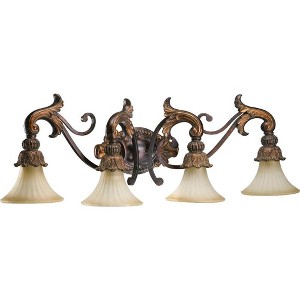 Quorum Lighting Madeleine 4-Light Corsican Gold Ceiling Fan - 1 of 1