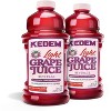 Kedem Light Concord Grape Juice - 64 Oz Bottle (Pack of 2) - 2 of 3