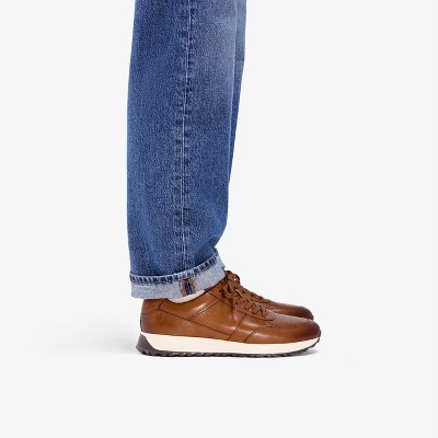 Обувь Clarks Mens Radwell Tie Tan Leather Shoes 10 Medium — фото 2