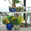 Vynxaria Modern Ceramic Flowerpot - Elegant Planter for Indoor & Outdoor Use - 2 of 4