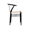 Meridian Furniture,Beck Hand Woven Rope Dining Chair, Set of 2 - 4 of 4