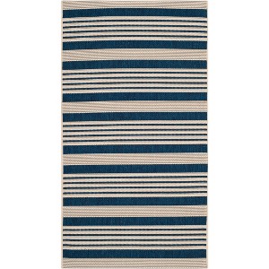Courtyard CY6062 UV & Stain Resistant Non-Shedding Power Loomed Indoor/Outdoor Rugs - Safavieh - 1 of 4