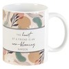 Dicksons Heart Of A Friend Orange and White 11 Ounces Ceramic Coffee Mug Cup - 2 of 2