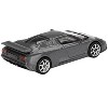Bugatti EB110 Super Sport Grigio Scuro Dark Gray Metallic Limited Edition 1/64 Diecast Model Car by Mini GT - 4 of 4