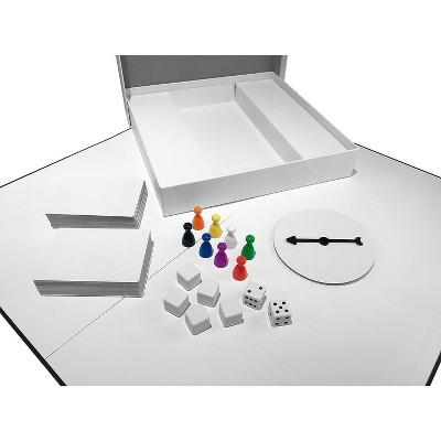 Create Your Own Board Game Kit with Blank Board and Accessories
