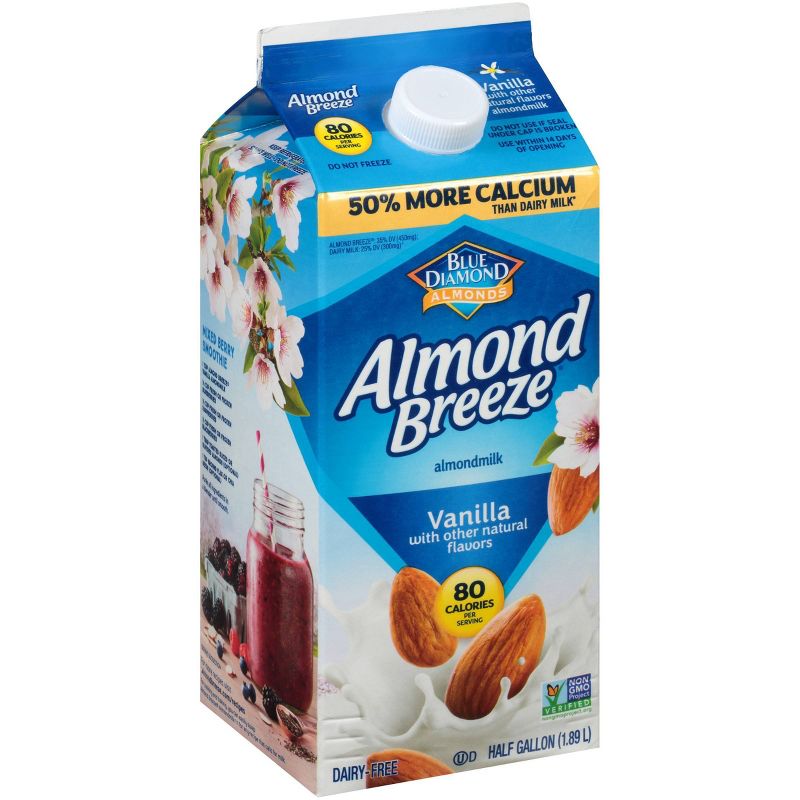 Almond Breeze Vanilla Almond Milk - 0.5gal, 6 of 10