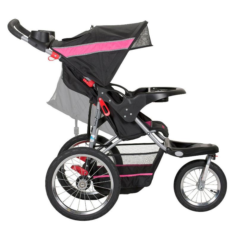 Baby Trend Expedition Jogger Folding Jogging Stroller, Bubble Gum | JG94044, 3 of 6